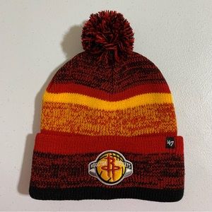 ‘47 Houston Rockets Pom Beanie Hat-NWT